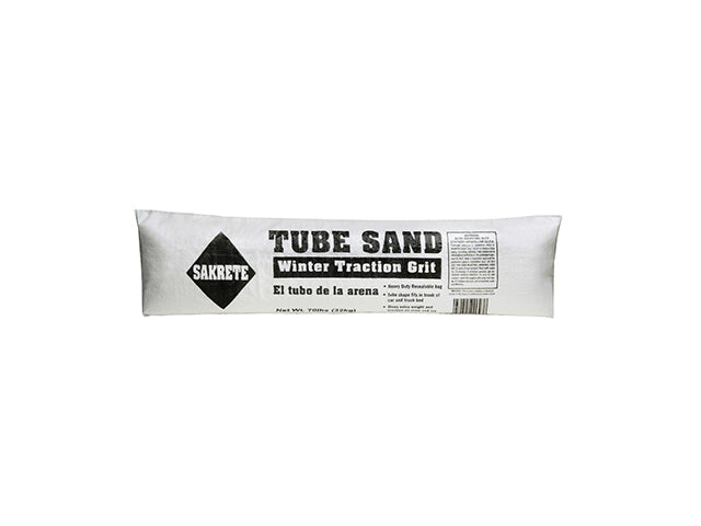 Sakrete® 65305345 Tube Sand Winter Traction Grit, 70 Lb