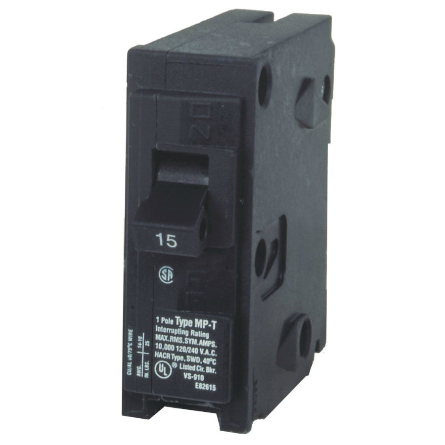 Murray MP115 Single Pole Circuit Breaker, 15 Amp, 120V