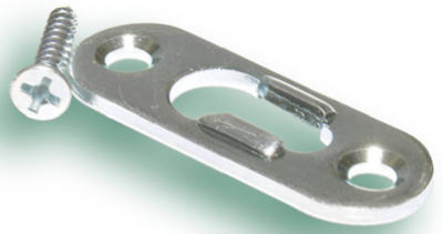 Hillman Fasteners 122211 Single Light-Duty Keyhole Hanger, 9/16" x 1-5/8", 2 Pack