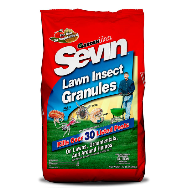 Sevin® 100047725 Lawn Insect Granules, 10 Lbs