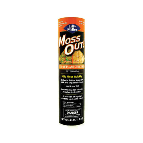 Lilly Miller® 100099152 Moss Out® For Roofs & Structures, 4 Lb
