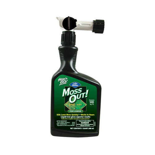 Lilly Miller® 100503873 Hose 'N Go Moss Out For Lawns, 32 Oz
