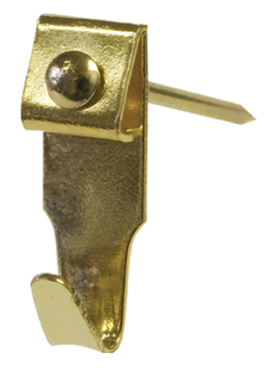 Hillman Fasteners 122190 One Nail Pro-Hanger, Brass Plated, 5 Pack