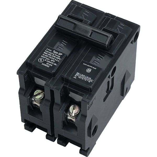 Siemens Q260 Double Pole Circuit Breaker, 60 Amp, 2" Space