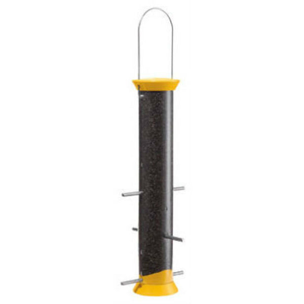 Droll Yankees® CJTHM15Y New Generation 15″ Finch Flocker Feeder, 1-Lb, Yellow