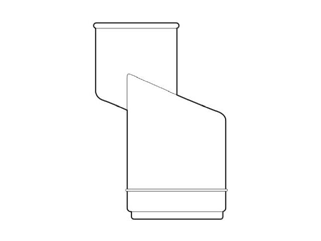 ADS® 0364AA Downspout Adapter, 3"