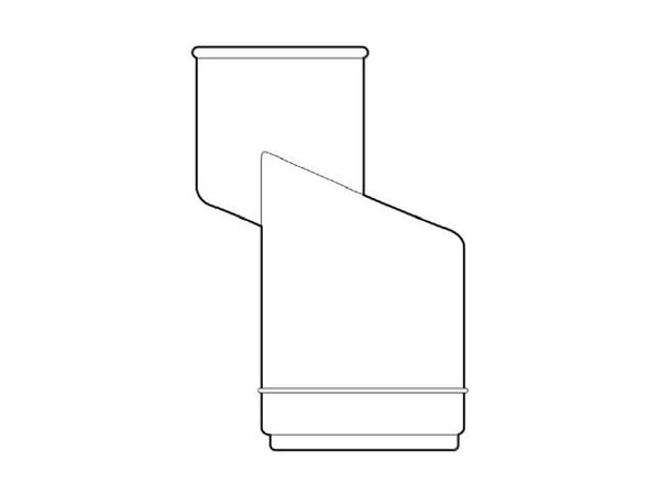 ADS® 0364AA Downspout Adapter, 3"