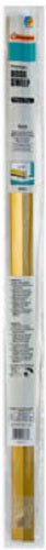 Frost King A58/36H Brite Gold Aluminum & Vinyl Door Bottom, 1-5/8" x 36"
