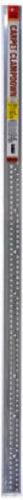 Frost King H70FS/3 Carpet Grip Clampdown with Teeth, Satin Silver, 1-3/8" x 36"