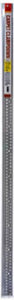 Frost King H70FS/3 Carpet Grip Clampdown with Teeth, Satin Silver, 1-3/8" x 36"