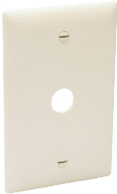Pass & Seymour TP60I Telephone/Cable Outlet Communication Wall Plate, Ivory