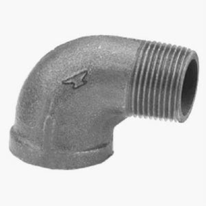 Anvil® 8700127353 90-Degree Street Elbow, 3/4", Black