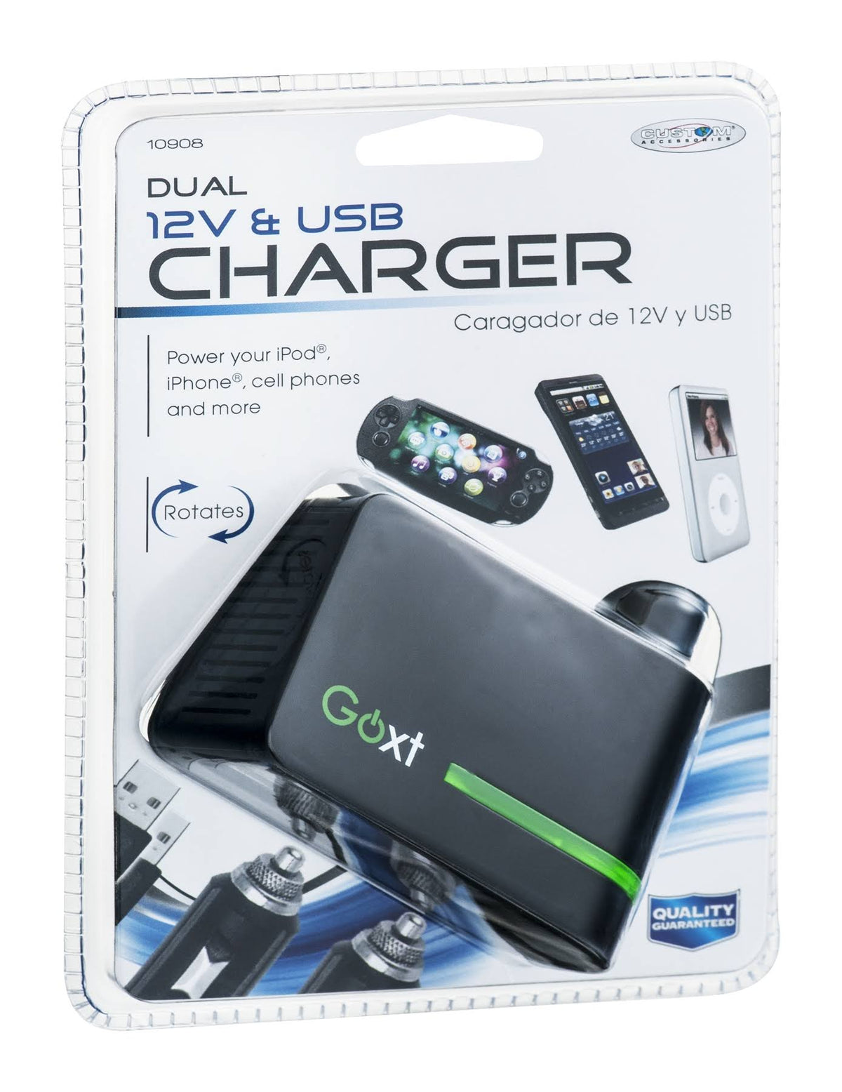 Custom Accessories 10908 IXT Dual 12V & USB Socket