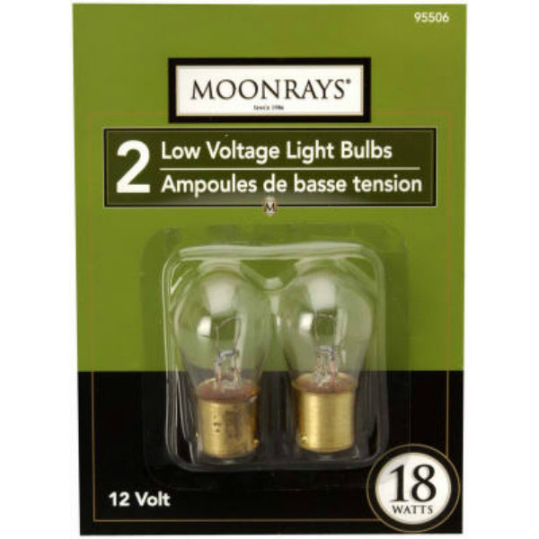 Moonrays® 95506 Bayonet Base Bulb, Clear, 18W