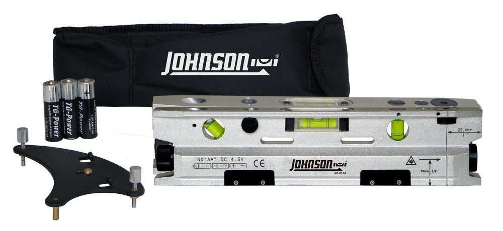 Johnson Level 40-6184 3-Beam Magnetic Torpedo Laser Level