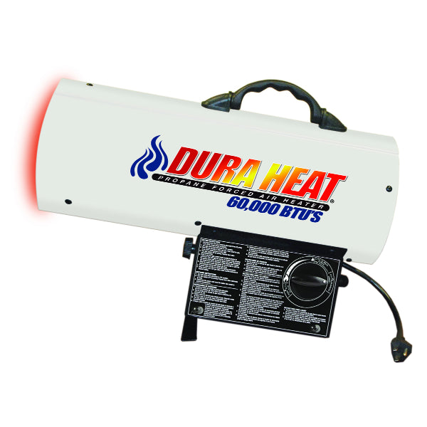 DuraHeat® GFA60A Portable Propane Forced Air Heater, 60000 BTU