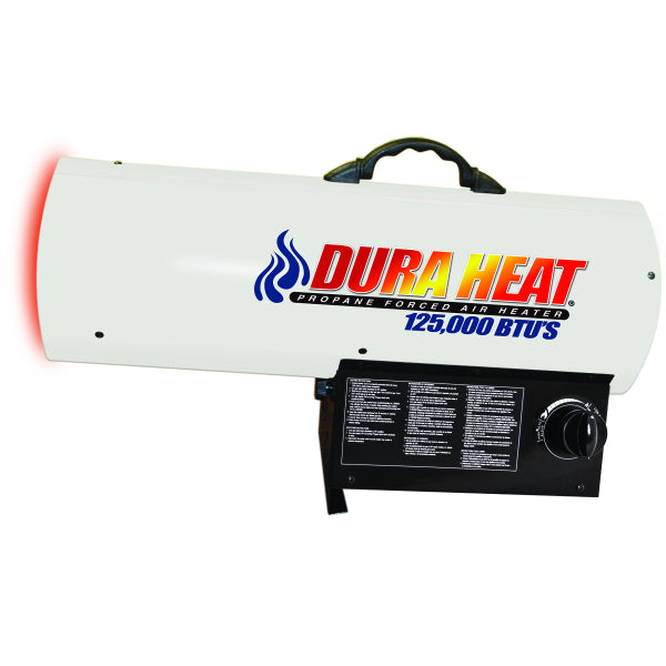 DuraHeat® GFA125A Portable Propane Forced Air Heater, 70000-125000 BTU's
