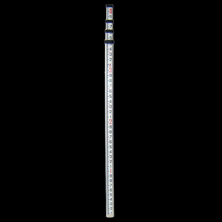 Johnson Level 40-6310 Aluminum Grade Rod w/Carrying Case, 13'