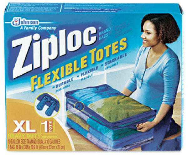 Ziploc® 70161 Flexible Storage Tote, X-Large, 10-Gallon Capacity