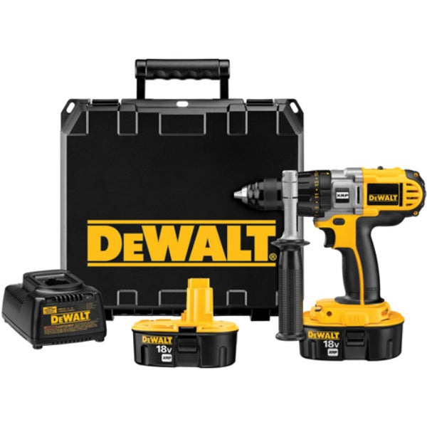 DeWalt® DCD940KX Heavy Duty Cordless XRP™ Drill/Driver Kit, 1/2", 18V
