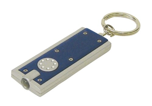 Hy-Ko KB361-BKT LED Squeeze Light Split Key Ring, 1" x 2-1/4", 35-Piece
