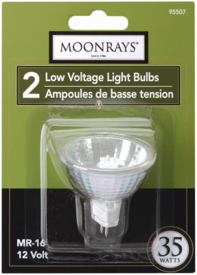 Moonrays® 95507 MR16 Halogen Bulb, 35W, 12V, Clear