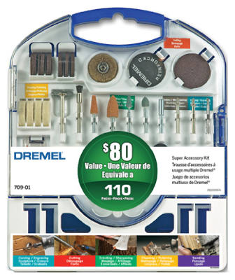 Dremel 709-02 Super Accessory Kit, 110-Piece
