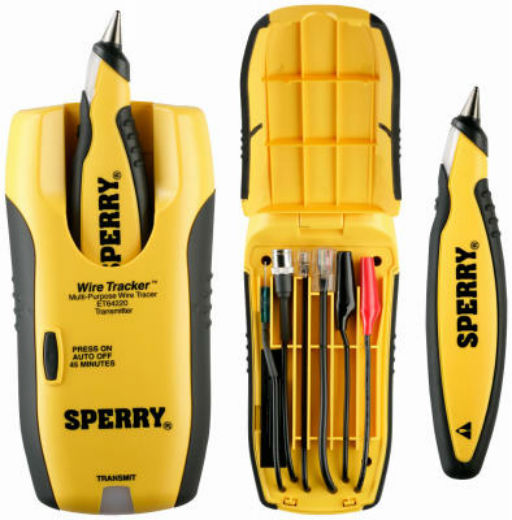Sperry ET64220 LAN Tracker Kit, Black/Yellow