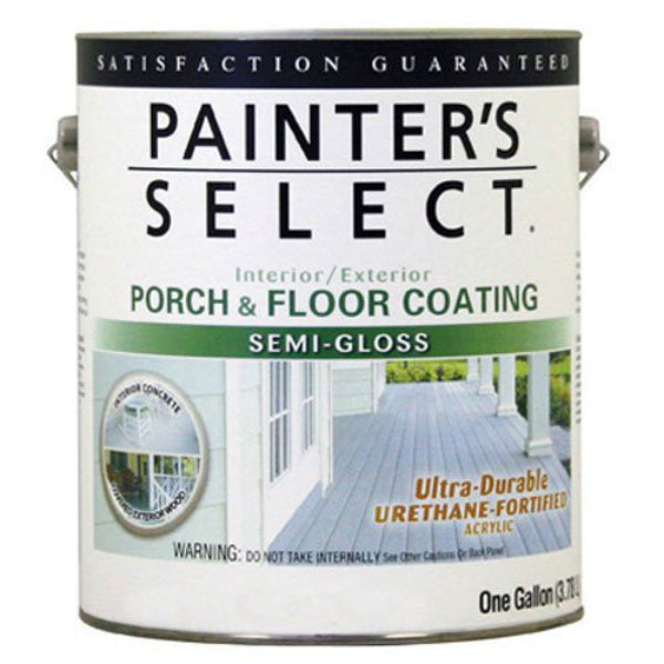 Painter's Select USGF3-GL Int/Exterior Semi-Gloss Porch & Floor Coating, 1-Gal
