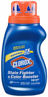 Clorox 2® 30036 Stain Fighter & Color Booster, 22 Oz
