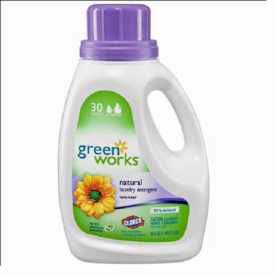 Greenworks 30363 Natural Laundry Detergent, 45 Oz