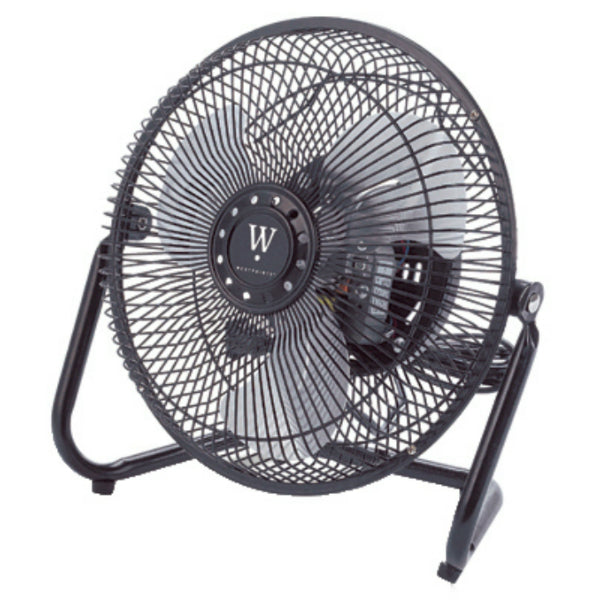 Westpointe FE23-CA Personal 3-Speed High Velocity Fan, Black, 9"