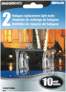Moonrays® 95517 G-4 Bi-Pin Halogen Bulb, 10 Watt