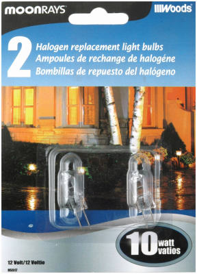 Moonrays® 95517 G-4 Bi-Pin Halogen Bulb, 10 Watt