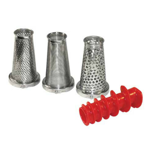 Weston 07-0858 Sauce Maker & Food Strainer Accessory Kit, 4-Piece