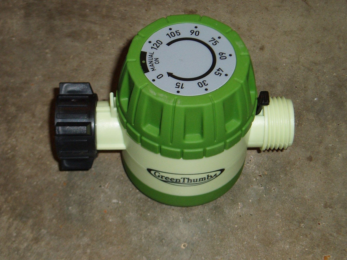 GreenThumb 27241 Mechanical Water Time, Watering Up To 120 Min, Auto Shut Off