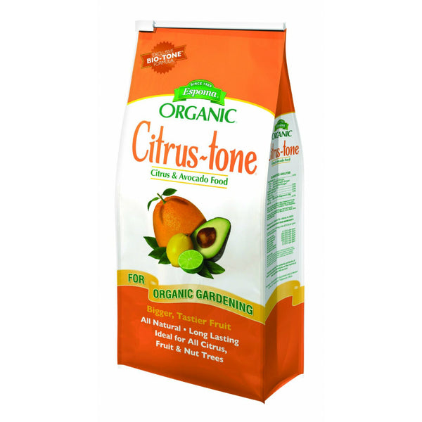 Espoma CT4 Citrus-Tone Citrus & Avocado Food w/ Bio-Tone Microbes, 5-2-6, 4 Lb