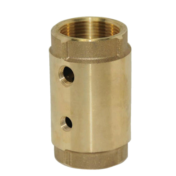 Water Source™ CCC-100NL Two-Hole Brass Control Center Check Valve, No Lead, 1"