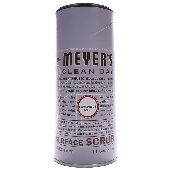 Mrs. Meyer's Clean Day 14136 Surface Scrub, 11 Oz, Lavender Scent