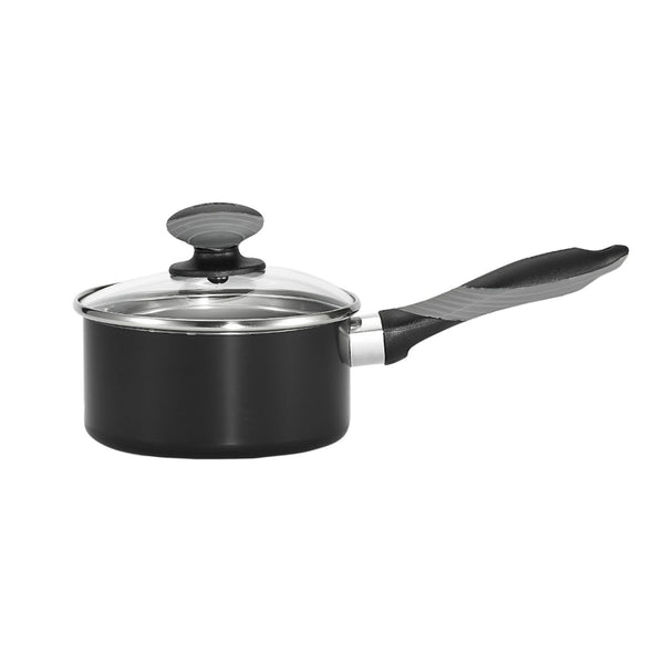 Mirro® A7972484 Get-A-Grip Aluminum Nonstick Sauce Pan with Glass Lid, 3 Qt