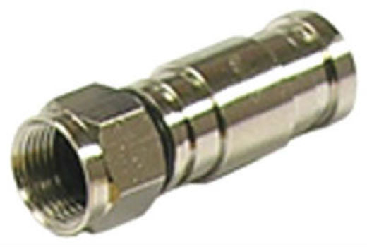 Gardner Bender GDC-6CM Compression F-Series Coaxial Connector, Silver
