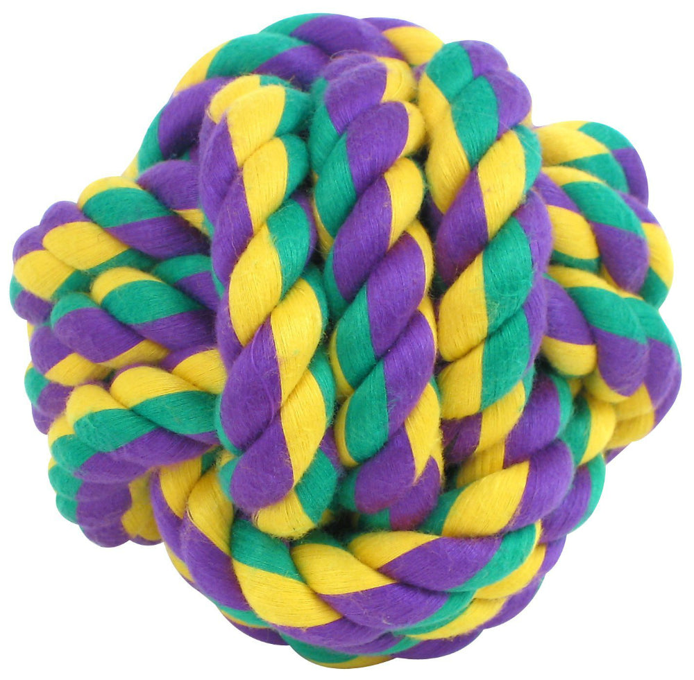 Multipet International 29002 Medium Nuts For Knots Rope  Dog Toy, 4"