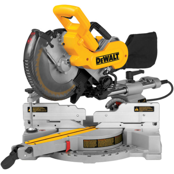 DeWalt® DW717 Double Bevel Sliding Compound Miter Saw, 10", 4000 RPM, 15A