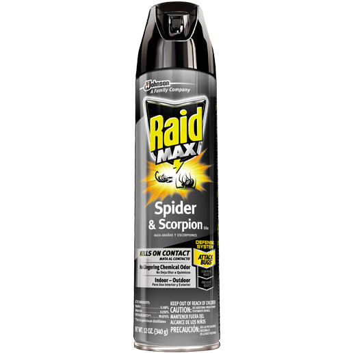 Raid Max 71889 Spider & Scorpion Killer, 12 Oz