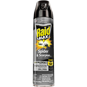 Raid Max 71889 Spider & Scorpion Killer, 12 Oz