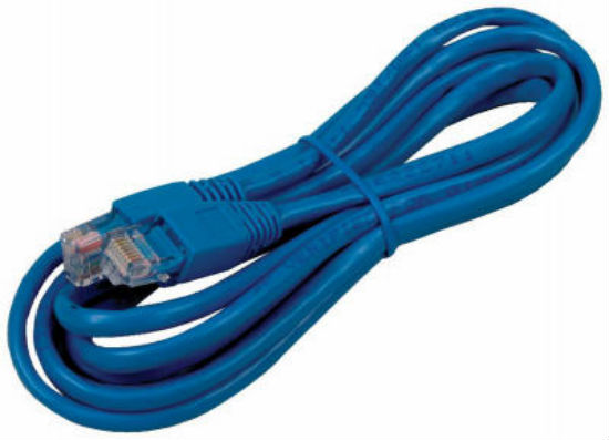 RCA TPH530B Cat 5 Cable, Blue, 7'