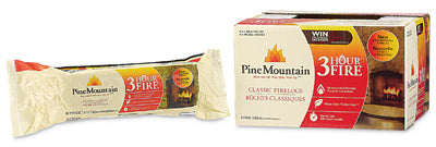 Pine Mountain 41525-01301 Traditional 3-Hour Firelogs, 6-Pack