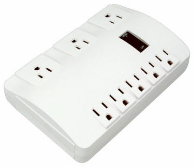 8 Outlet Almond Power Center