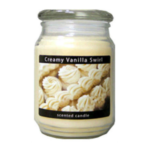 Candle Lite® 3297553 Everyday Creamy Vanilla Swirl Wax Candle, 18 Oz