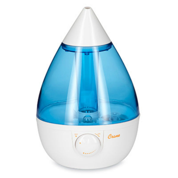 Crane EE-5301 Drop Shape Ultrasonic Cool Mist Humidifier, 32 Watt